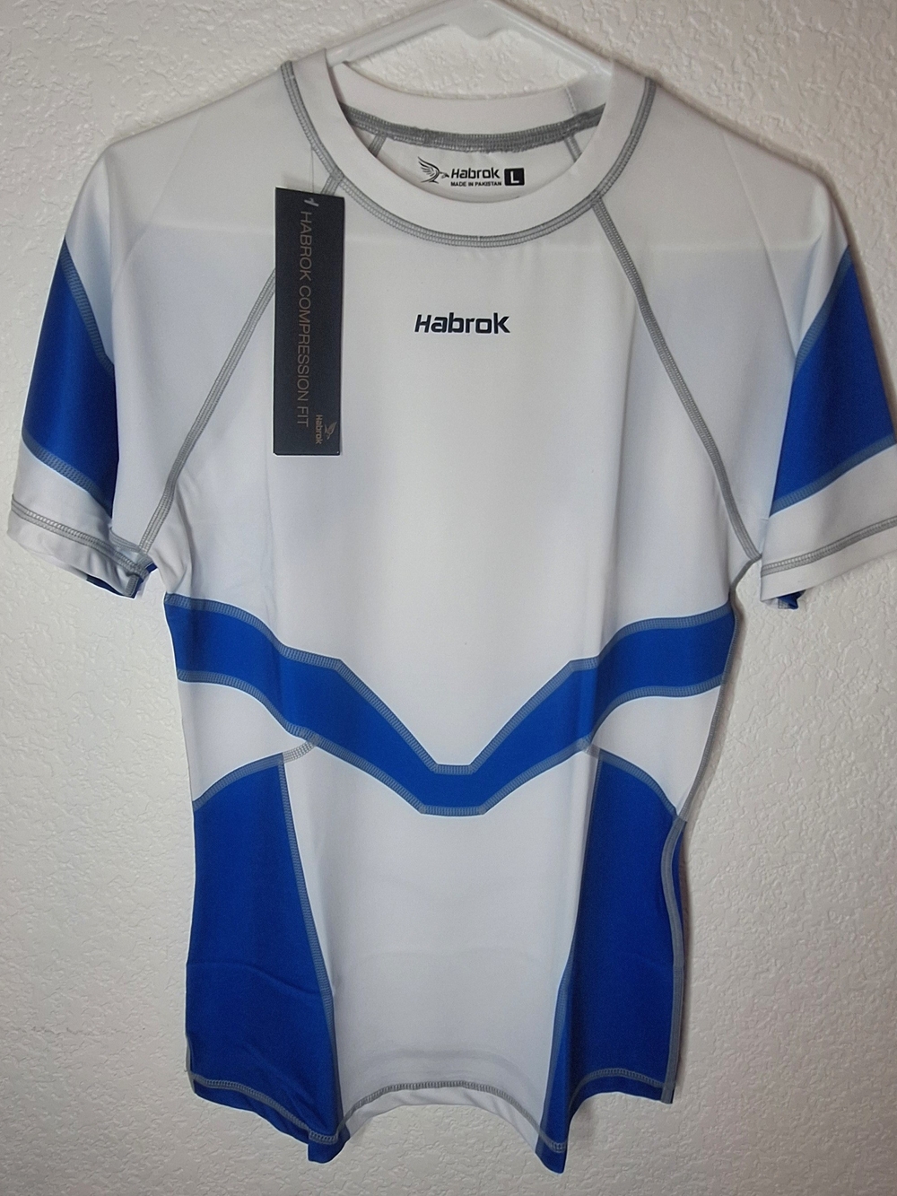 Habrok Compression Rash Guard - Size Large (CoolPearl Elite)